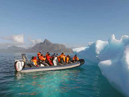Grönland Abenteuer Bootstour