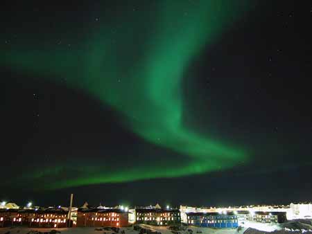 Grönland Nordlicht  Nuuk