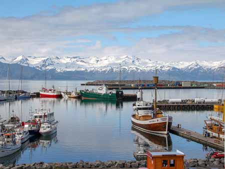 Island Hafen