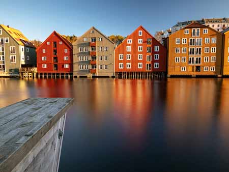 Skandinavien Unterkunft am Wasser